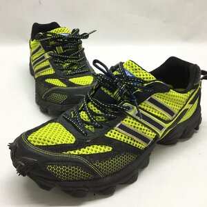 ■Adidas アディダス adizero トレイルスニーカー XT G18494 イエロー×ブラック サイズ28㎝ 中古品 /0.6kg