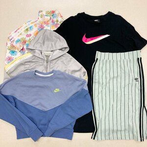 *NIKE adidas Nike Adidas 5 пункт продажа комплектом жакет юбка One-piece и т.п. спорт размер MIX женский . текущее состояние товар 1.3kg*