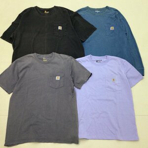 ■Carhartt カーハート 4点 まとめ売り Tシャツ サイズMIX 現状品 中古卸 /1.16kg■