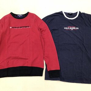 ■POLO RALPHLAUREN/SPORT/JEANS ラルフローレン 7点 まとめ売り メンズ・レディースMIX パーカー Tシャツ他 ビンテージ 中古卸 /2.6kg■の画像8