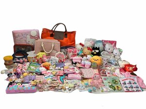 ■SANRIO サンリオ キャラクターグッズまとめ売り キティちゃん マイメロ キキララなど 人形 キーホルダーほか 中古品 /7.26kg■