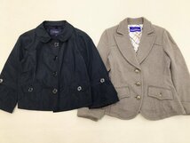 ■BURBERRYS/BLUE LABEL/LONDON バーバリー 10点 まとめ売り ジャケット スカート パンツ 三陽商会 中古卸 /3.02kg■_画像2