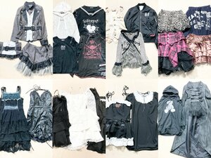 * ground . lock Gothic and Lolita gothic Lolita punk 22 point summarize Ozz Oneste Ozz Angelo ALGONQUINS Ank etc. lucky bag . present condition goods 9.5kg*