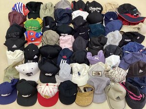 #BRAND CAPS brand cap outdoor | sport etc. total 58 point North Face / Nike / Adidas dirt equipped /5.88kg#