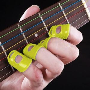  postage 84 jpy * ukulele . stringed instruments . possible to use * finger . protection finger sak* yellow 