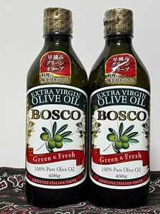 BOSCO(ボスコ) エキストラバージンオリーブオイル 456ｇ2本