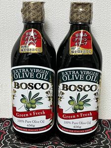 BOSCO(ボスコ) エキストラバージンオリーブオイル 456ｇ　2本