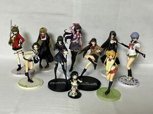 1円スタート　美少女　制服　フィギュア　まとめ売り　　10品　ジャンク品　【Chobi Select 11】