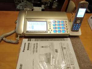 8[ manual cordless handset attaching seeing from printing arrival . up . electro- hour telephone call correspondence ]Panasonic Panasonic FAX machine KX-PD601-N( champagne gold )