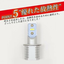 【イエロー左右セット】 24v led h3 フォグランプ ホワイト イエロー 左右セット 12v led ledフォグ 竹村商会_画像6