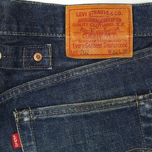 Levi'sリーバイス☆702XX 702-XXジーンズW32ヴィンテージ復刻 赤耳ビッグE BIG-Eメンズ ジーパン日本製ボタン裏J22デニムパンツ140周年記念_画像5