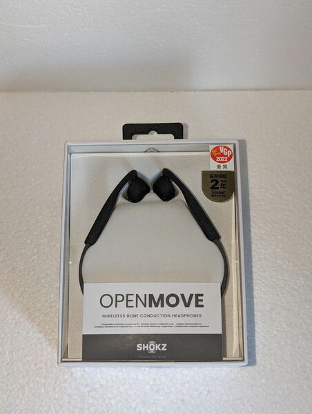 Shokz AFT-EP-000022 骨伝導ワイヤレスヘッドホン OPENMOVE スレートグレー