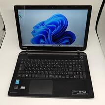 【東芝】T55 高性能i7 新品SSD256GB 8GB ブラック ノートPC　Core i7　4510U　送料無料 office2021認証済み_画像3