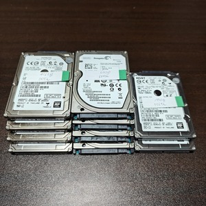 【HGST】HITACHI　日立 Seagate 2.5インチHDD 750GB SATA 10個セット クリスタルディスク正常判定　使用時間、電源投入回数説明欄に記載