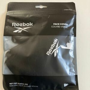 リーボック フェイスカバー 3枚組 ブラック 新品未使用