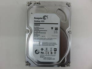 Seagate BarraCuda ST4000DM000 4TB 3.5インチ HDD 使用時間3048時間 動作確認済 正常判定 中古 美品
