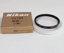 040464 【美品 ニコン フィルター】 Nikon 52mm L1BC_画像1