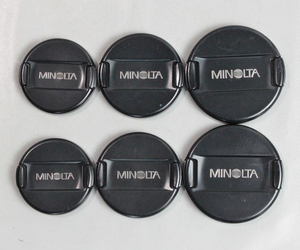 040486 [ superior article Minolta ] MINOLTA LF-1149 2 sheets +1155 2 sheets +1162 2 sheets lens cap together 6 sheets postage the cheapest 140 jpy ~