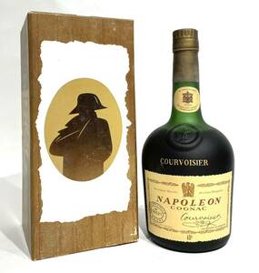 bk-859 未開栓 クルボアジェ ナポレオン コニャック　COURVOISIER NAPOLEON COGNAC 700ml 40％ ブランデー 箱付(O187-3)