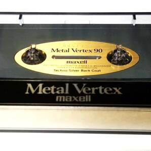 ☆希少開封新品☆Maxell Metal Vertex 90_音楽用カセットテープ 1本_戦略物資等該当品_メタルポジションの画像1
