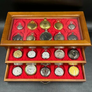 498-4 ジャンク品懐中時計30点 検 ショーケースアシェット古シリーズ趣味時計コレクションコレクター置物インテリア