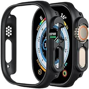 【2023年秋発売モデル】Apple Watch Ultra 2/Ultra 49mm ケース PC素材 衝撃吸収 簡易着脱 超薄