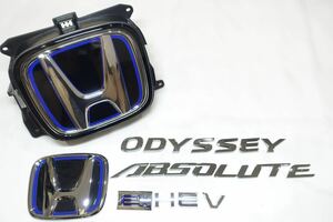 [ new car removing goods ] Odyssey RC5 original emblem set black edition new car removing 