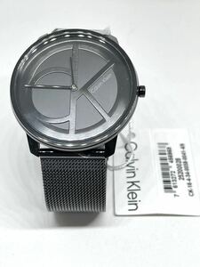 カルバンクライン　Calvin Klein CK アイコニック　新品未使用　腕時計　メンズウォッチ　39mm ブラックPVD 稼働 クォーツ 