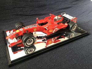  final product 1/20 Ferrari 248F1 Fujimi Michael Schumacher Tamiya clear case attaching 