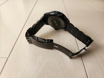 【ジャンク品】BK008M メンズ腕時計 クォーツ BLACK ブラック THE CLOCK HOUSE_画像3