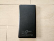 モバイルバッテリー ブラック 10000mAh C+A PD対応 LP115 tama's 充電器_画像2