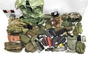[ airsoft supplies various ho ru Star, the best, sling,BDU, pouch, glove etc. discharge goods contains? set ]