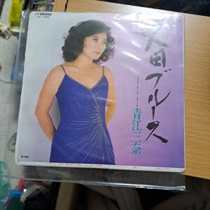 レコード青江三奈　大田ブルース　韓国