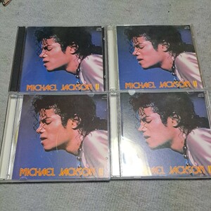 CD Michael Jackson 4枚で