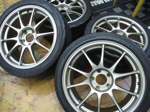 ウェッズ　スポーツ　TC１０５N　ブロンズ　８J　１８　ET＋４２　WEDS　S-DRIVE