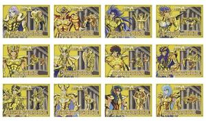 聖闘士星矢　一番くじ　黄金聖闘士編 F賞　ビジュアルボード　全12種　コンプ