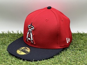 【050907】NEWERA ニューエラ オーセンティックコレクション ロサンゼルス・エンゼルス 59FIFTY キャップ 帽子7-8/1 MLB【40430S07】