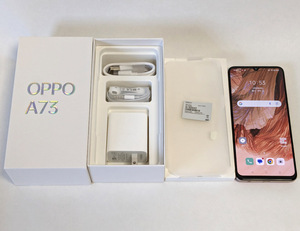 【訳あり品】OPPO A73 ダイナミックオレンジ 楽天モバイル版 SIMフリー