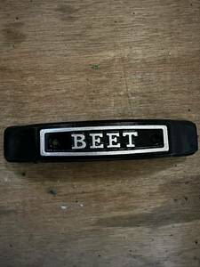 ステムカバー BEET 旧車 ロゴ 当時物希少