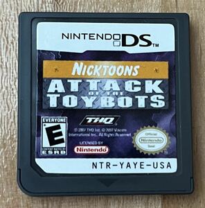 ◇Nicktoons Attack of the Toybots スポンジボブ DS ニンテンドーDS 中古DSソフト ニンテンドー 任天堂 Nintendo USA 海外版 ソフトのみ