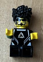 ◇LEGO DJ パーソナリティ the funky ミニフィグ 中古 レゴシティ フィグのみ 正規品 レゴ 人間 サングラス_画像3