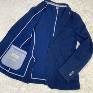 Zara ZARA tailored jacket 2B темно-синий темно-синий цвет 46 надпись M размер соответствует b-tonie-ru подкладка трубчатая обводка мужской MEN'S верхняя одежда блейзер весна осень-зима 