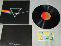 送料無料　LP/ピンク・フロイド (PINK FLOYD)「The Dark Side Of The Moon 狂気 (19743年・EMS-80324）冊子、カード付き　送料0円_画像3