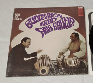 送料無料 Buddy Rich and Alla Rakha LPレコード　バディー・リッチ＋アラ・ラカ 　1968年 米国 本国オリジナルリリース盤