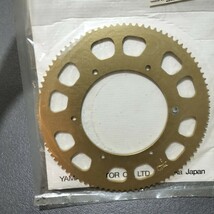 未開封 YAMAHA　純正部品　スプロケット 7YF-25491-00 GEAR 91T 1PC K910709A 81 6686-7 MADE IN JAPAN GENUINE　パーツ afam91_画像2