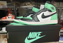 Nike Air Jordan 1 High OG Green Glow ティファニー_画像2