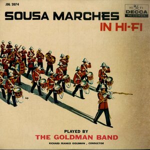 A00582687/10インチ/THE GOLDMAN BAND「SOUSA MARCHES IN HI-FI」