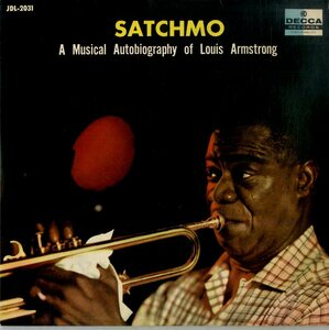 A00587017/10インチ/ルイ・アームストロング「サッチモ Satchmo - A Musical Autobiography of Louis Armstrong ルイ・アームストロング