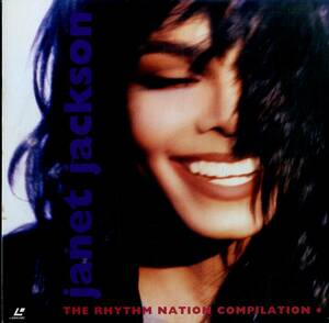 B00158830/LD/ジャネット・ジャクソン(JANET JACKSON)「ヒップ・ビデオ・コレクション The Rhythm Nation Compilation (1990年・VALA-352