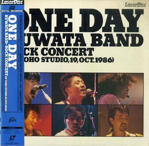 B00164576/LD/Kuwata Band(桑田佳祐)「One Day / Rock Concert (At Toho Studio、19.Oct.1986)」